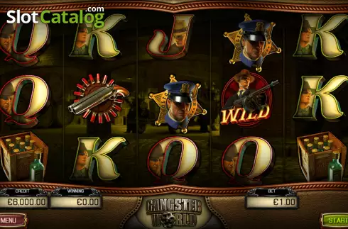 Скрин2. Gangster World слот