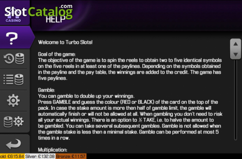 Скрин9. Turbo Slots слот