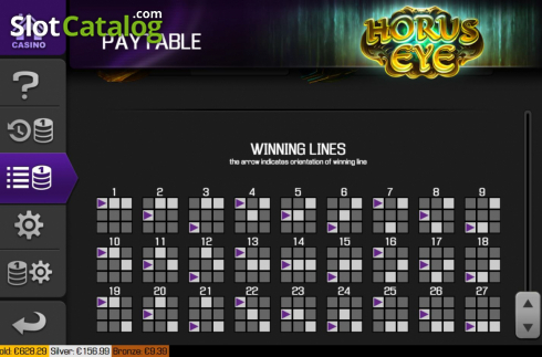 Скрин8. Horus Eye (Apollo Games) слот