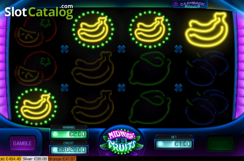 Скрин5. Midnight Fruits слот