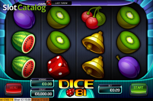 Скрин2. Dice 81 слот