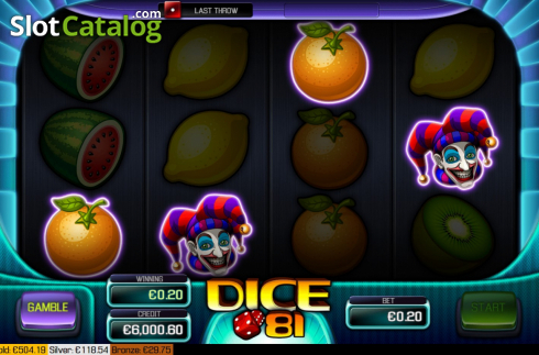 Скрин5. Dice 81 слот