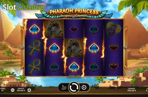 Скрин3. Pharaoh Princess слот