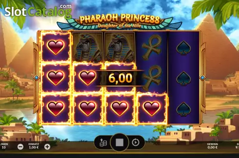 Скрин4. Pharaoh Princess слот