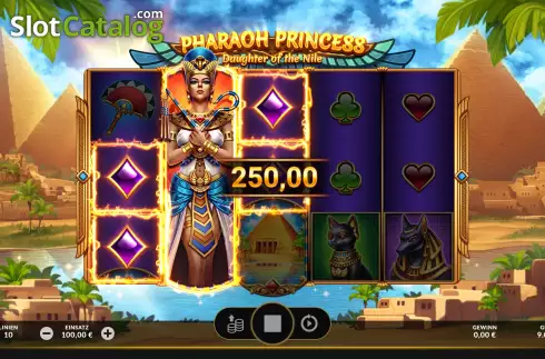 Скрин5. Pharaoh Princess слот