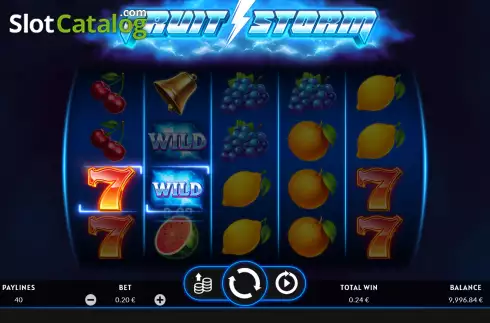 Скрин3. Fruit Storm (Apparat Gaming) слот