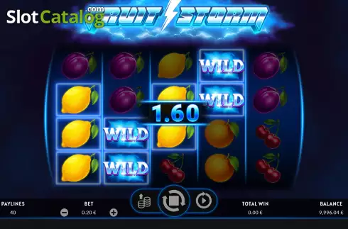 Скрин4. Fruit Storm (Apparat Gaming) слот