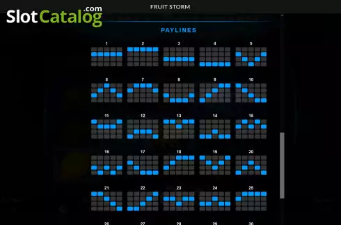 Скрин7. Fruit Storm (Apparat Gaming) слот