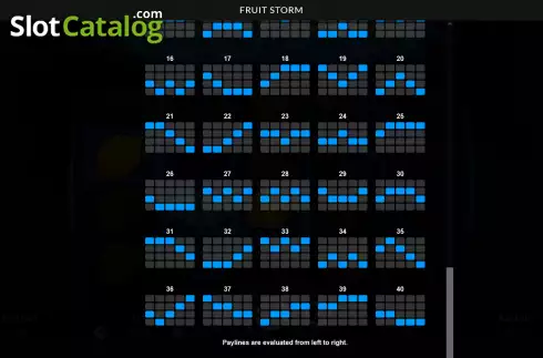 Скрин8. Fruit Storm (Apparat Gaming) слот