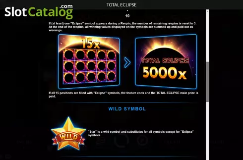 Скрин7. Total Eclipse слот
