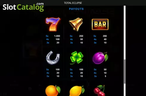 Скрин8. Total Eclipse слот