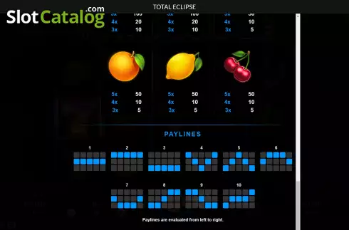 Скрин9. Total Eclipse слот