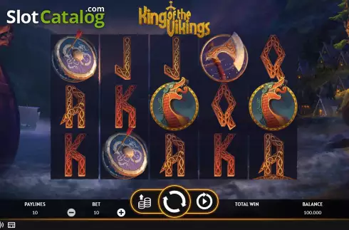 Скрин3. King of the Vikings слот