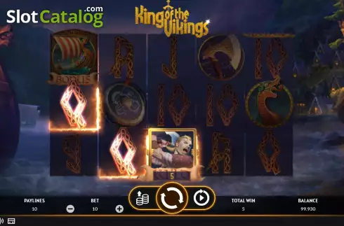 Скрин4. King of the Vikings слот