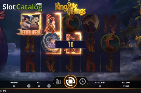 Скрин5. King of the Vikings слот