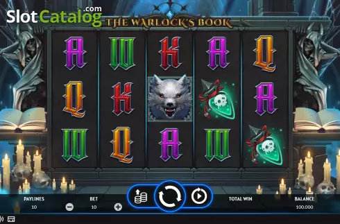 Скрин2. The Warlock's Book слот