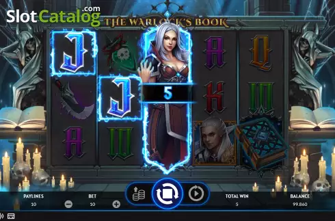 Скрин3. The Warlock's Book слот