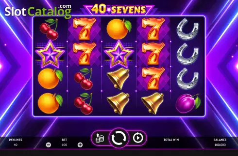 Скрин2. 40 Sevens слот