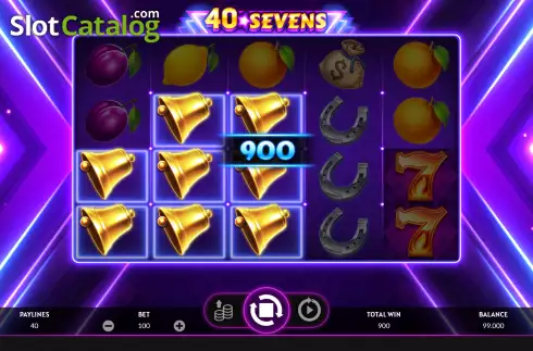 Скрин3. 40 Sevens слот