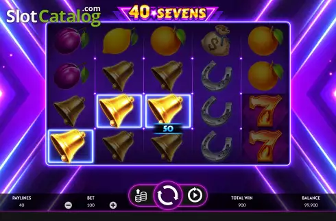 Скрин4. 40 Sevens слот