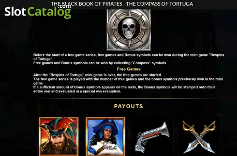 Скрин7. The Black Book of Pirates слот