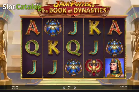 Скрин2. Jack Potter and The Book of Dynasties слот