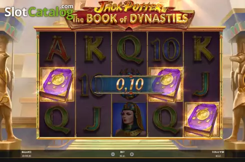 Скрин3. Jack Potter and The Book of Dynasties слот