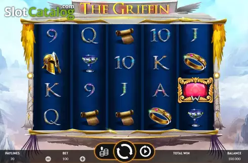 Скрин3. The Griffin - Guardian of the Hidden Treasure слот