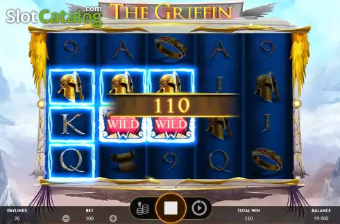 Скрин4. The Griffin - Guardian of the Hidden Treasure слот