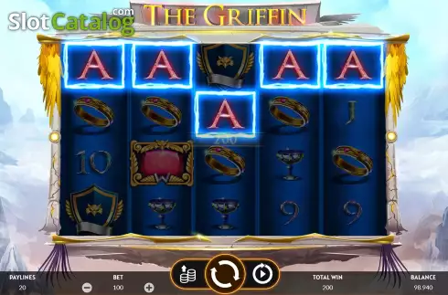 Скрин5. The Griffin - Guardian of the Hidden Treasure слот
