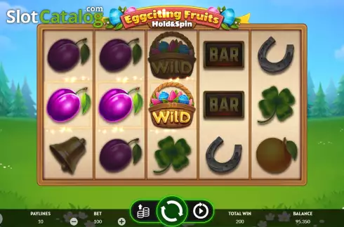 Скрин5. Eggciting Fruits - Hold and Spin слот