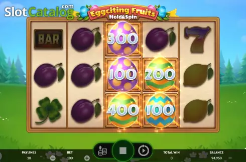 Скрин6. Eggciting Fruits - Hold and Spin слот