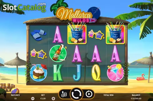 Скрин3. Mallorca Wilds слот