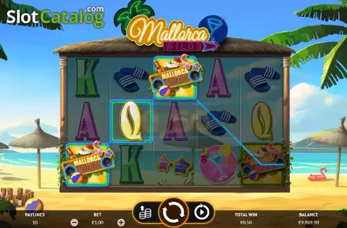 Скрин4. Mallorca Wilds слот