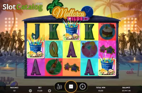 Скрин6. Mallorca Wilds слот