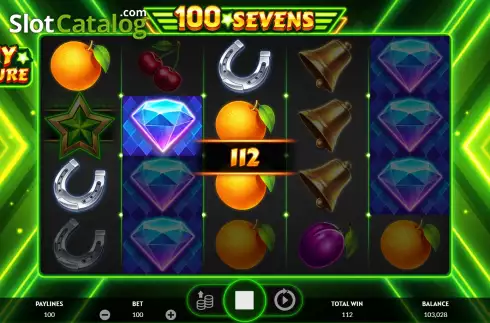 Скрин5. 100 Sevens слот