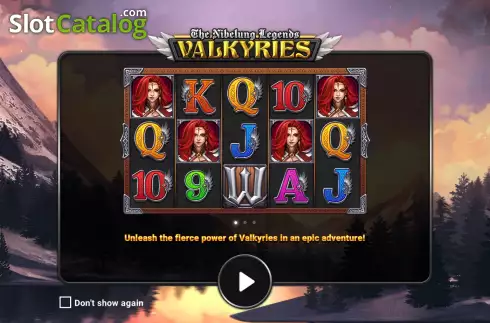 Скрин2. Valkyries - The Nibelung Legends слот