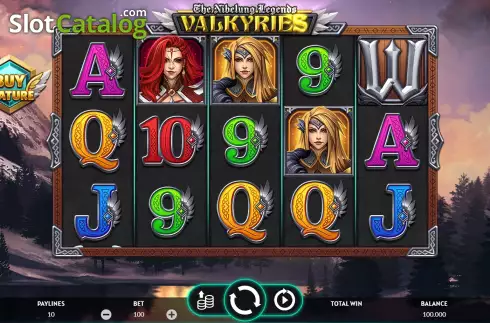 Скрин3. Valkyries - The Nibelung Legends слот