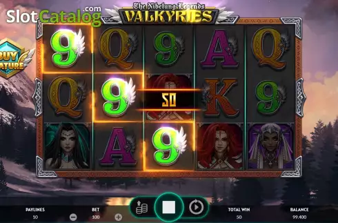 Скрин4. Valkyries - The Nibelung Legends слот