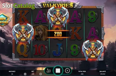 Скрин7. Valkyries - The Nibelung Legends слот