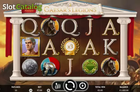 Скрин2. Caesar’s Legions слот