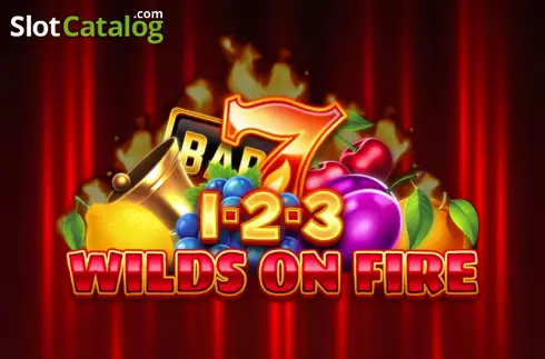 1-2-3 Wilds on Fire логотип