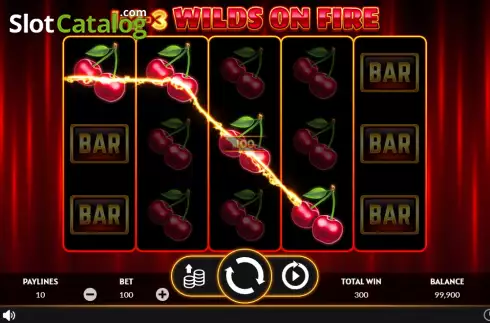 Скрин3. 1-2-3 Wilds on Fire слот