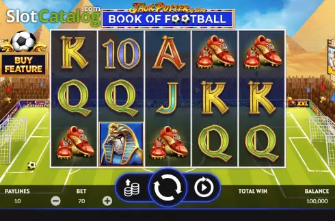 Скрин2. Jack Potter & The Book of Football слот