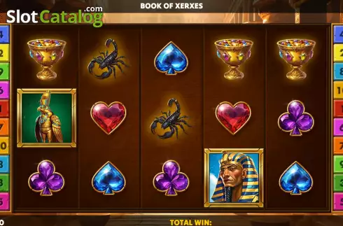Скрин2. Book of Xerxes слот