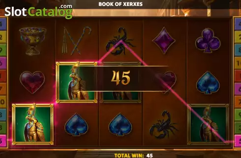 Скрин3. Book of Xerxes слот