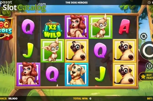 Скрин2. The Dog Heroes слот