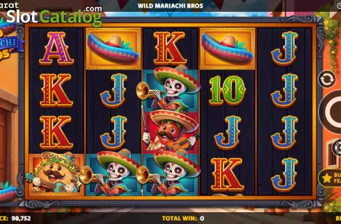 Скрин2. Wild Mariachi Bros слот