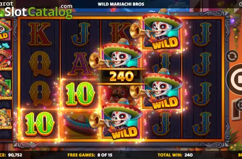 Скрин3. Wild Mariachi Bros слот