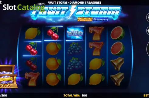 Скрин3. Fruit Storm Diamond Treasures слот